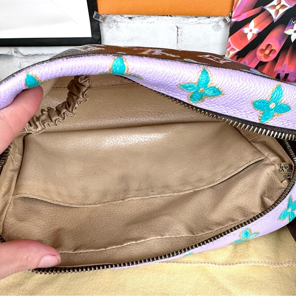 Louis Vuitton Trousse 23 Pouch Crossbody CUSTOM with dust bag and bag charm - Picture 11 of 16
